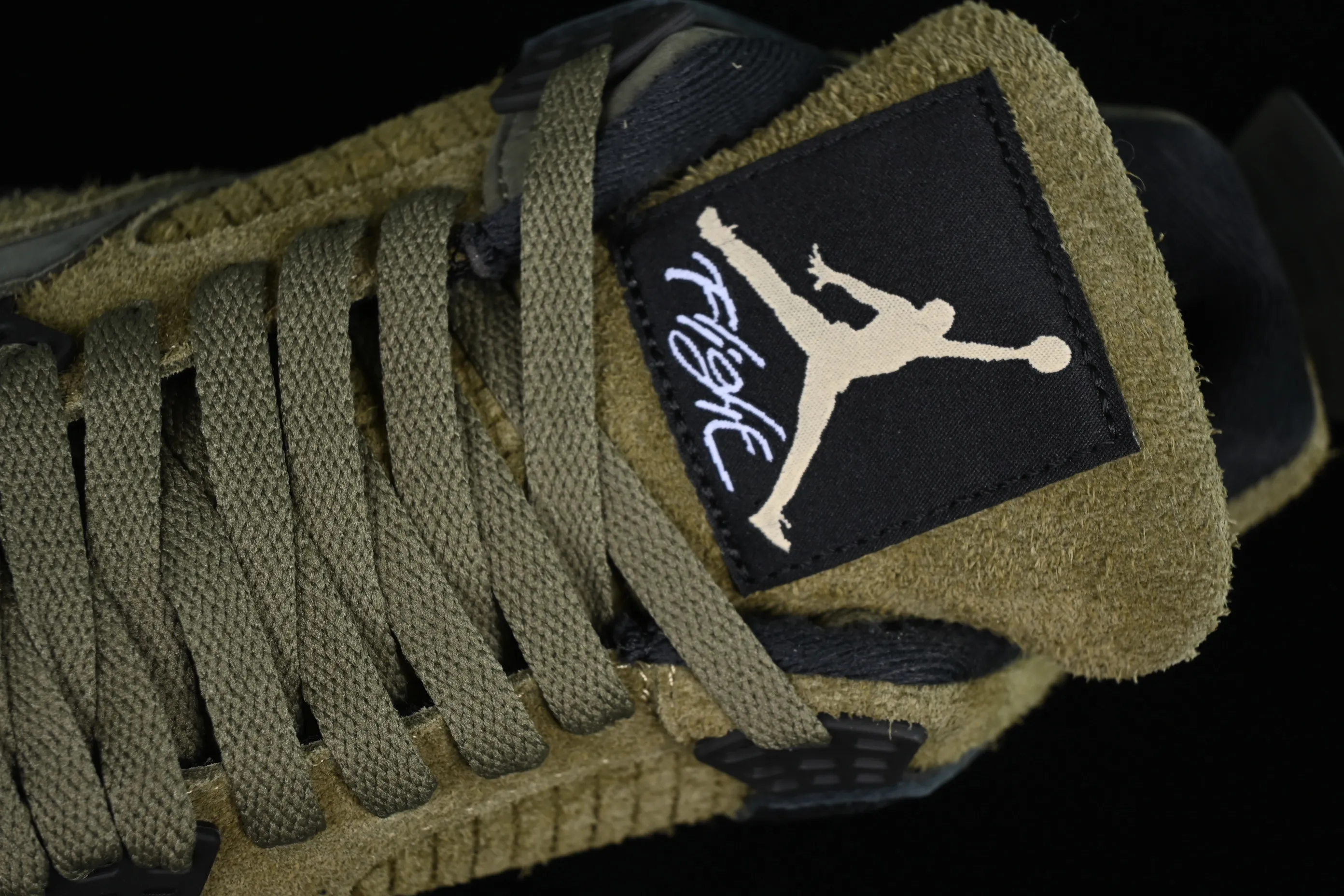 All categories Air Jordan Jordan series basketball shoes Air Jordan 4 pure original Air Jordan 4 SE Craft "Medium Olive" AJ4 Joe 4 olive green FB9927-200